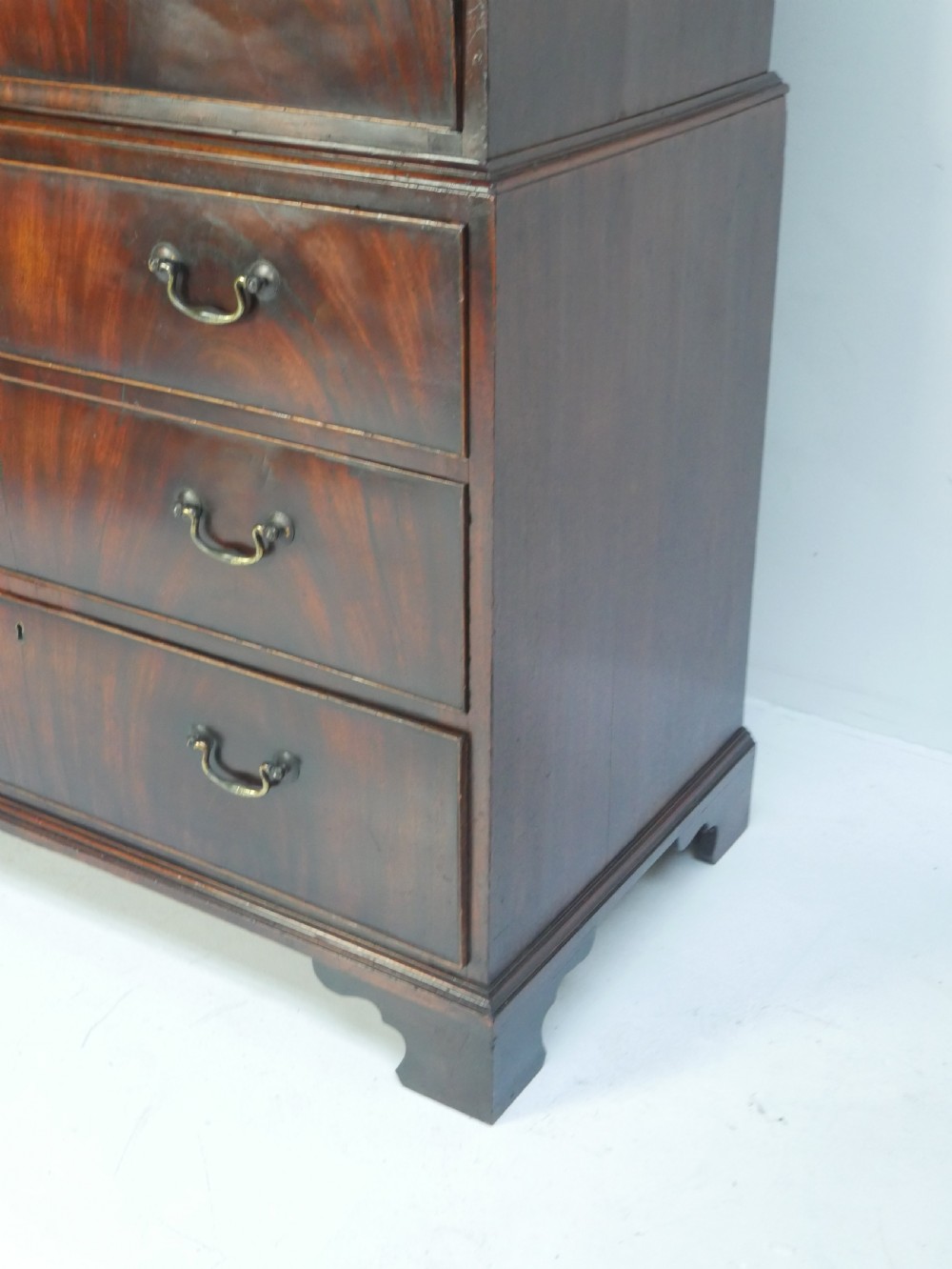 Georgian Mahogany Tallboy  177cm high View XI