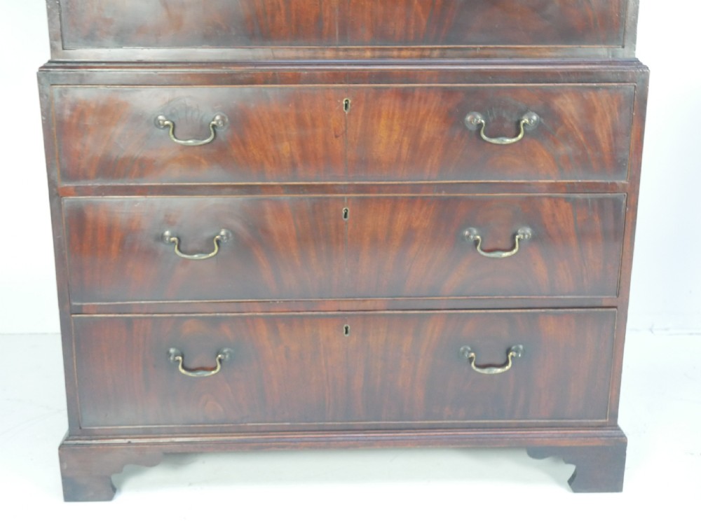 Georgian Mahogany Tallboy  177cm high View XII