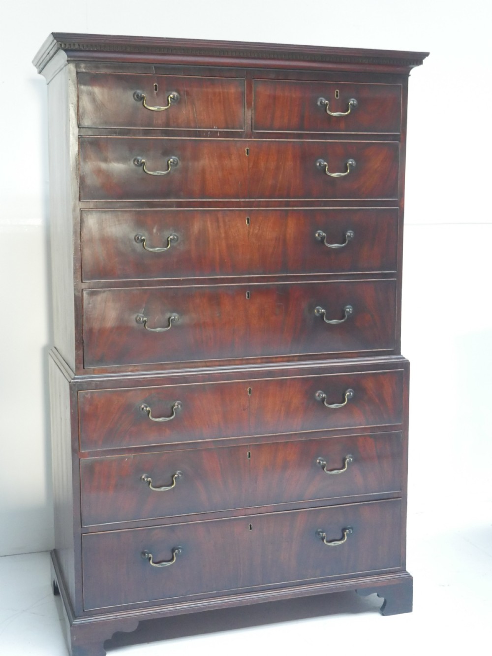 Georgian Mahogany Tallboy  177cm high View XIV