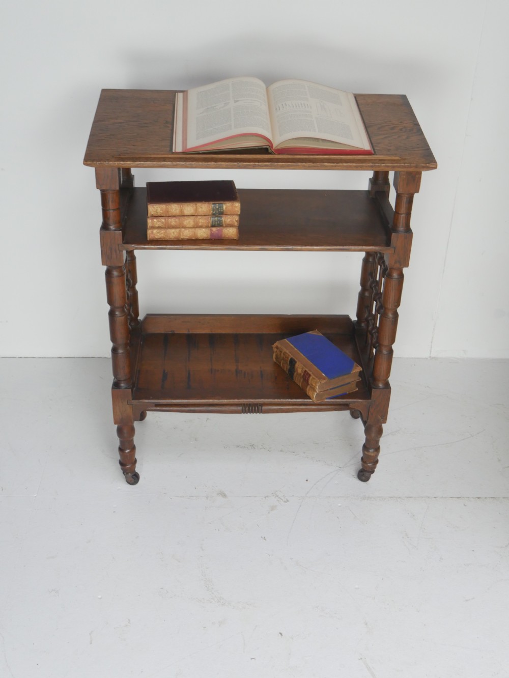 Liberty & Co Oak Book Table View II