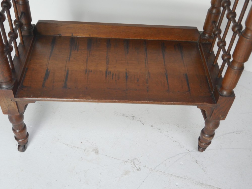 Liberty & Co Oak Book Table View IV