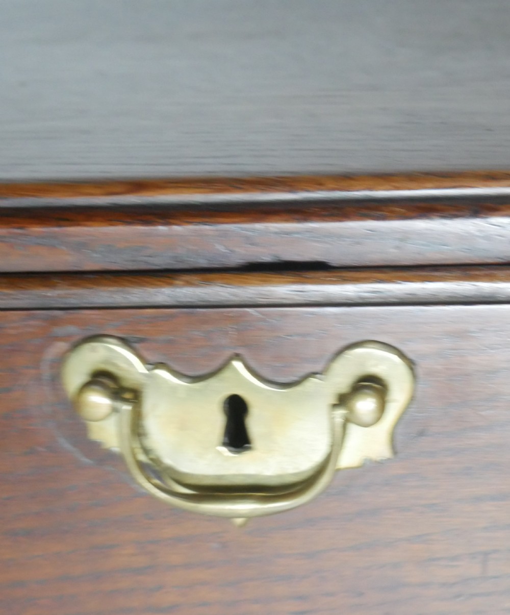Small Georgian Oak Chest of Drawers View II