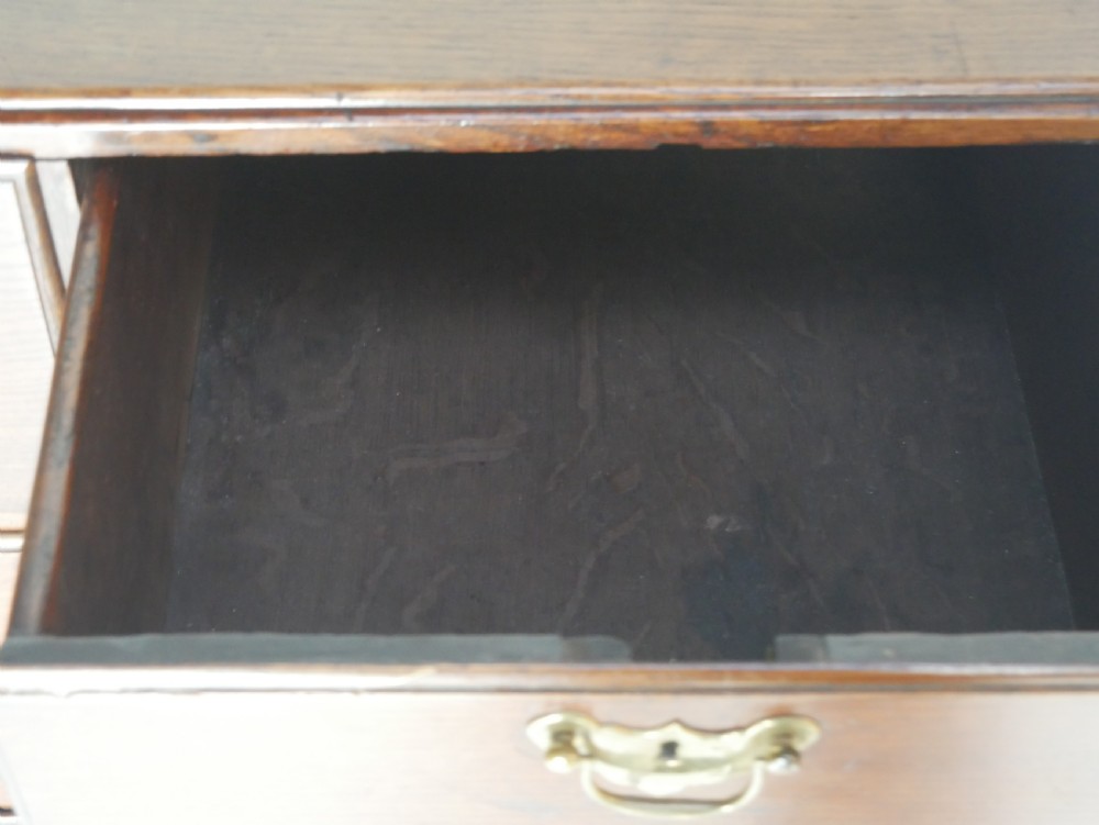 Small Georgian Oak Chest of Drawers View VI