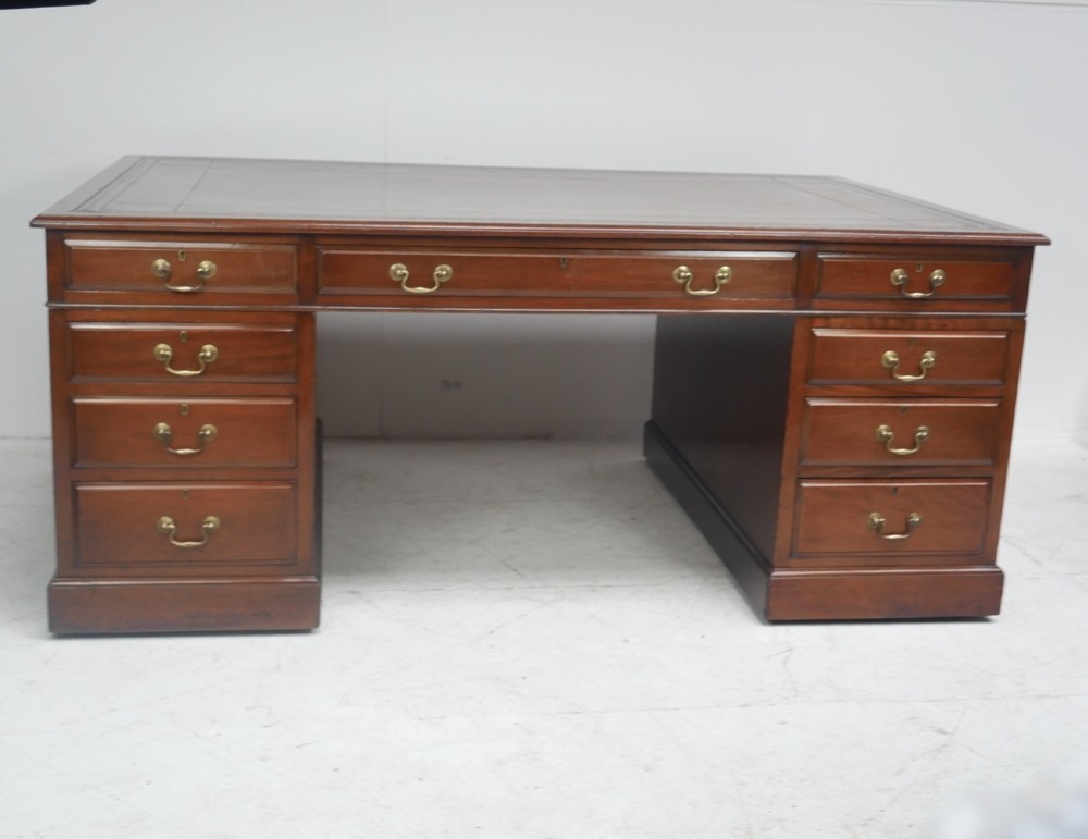 Large Partners Kneehole Desk