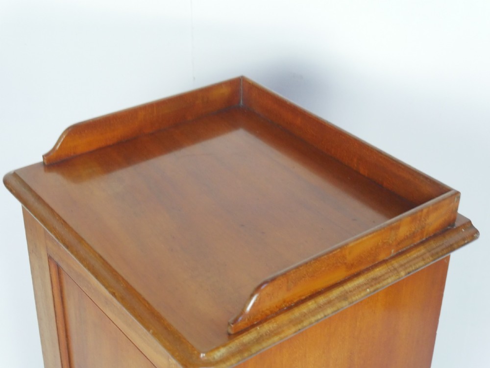19thC Bedside Cabinet Holland & Sons View VIII