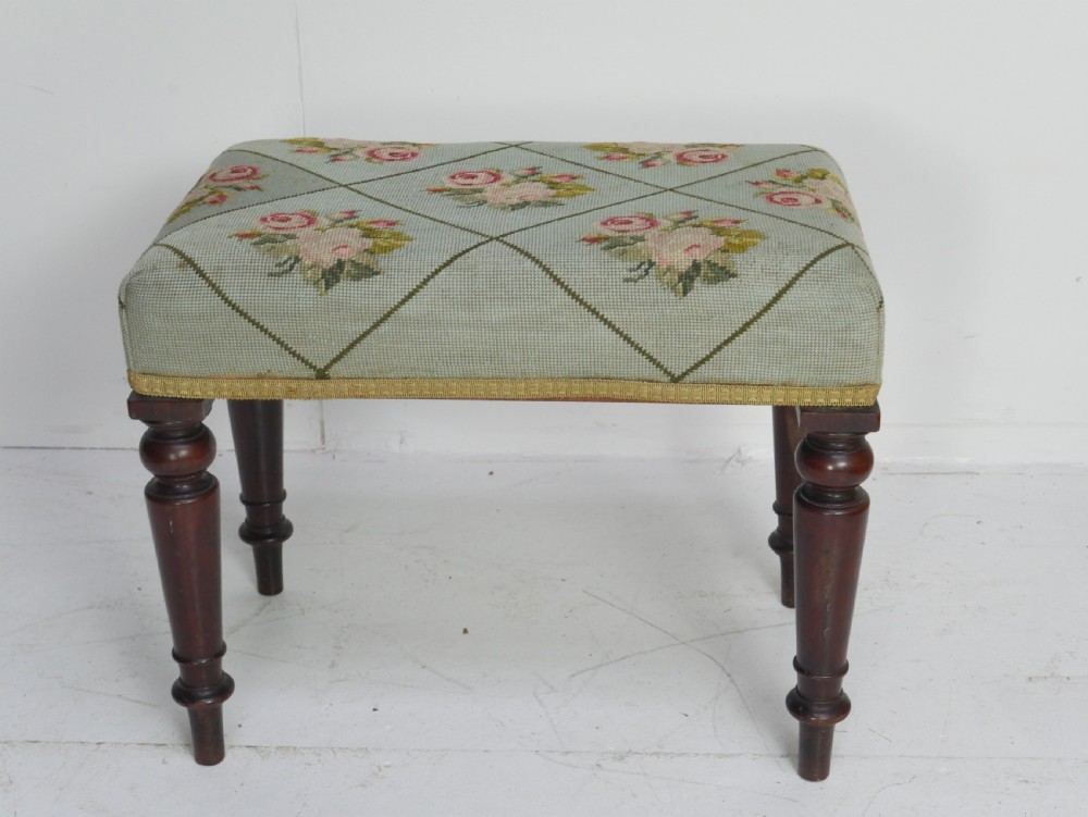 19th Century Oblong Stool