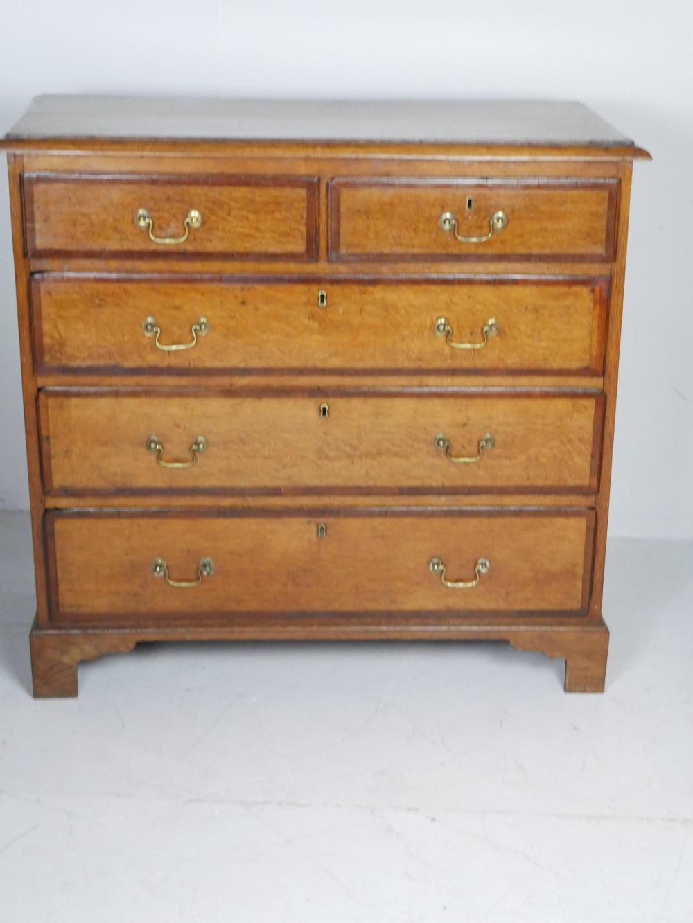 Georgian Oak Chest of Drawers View II