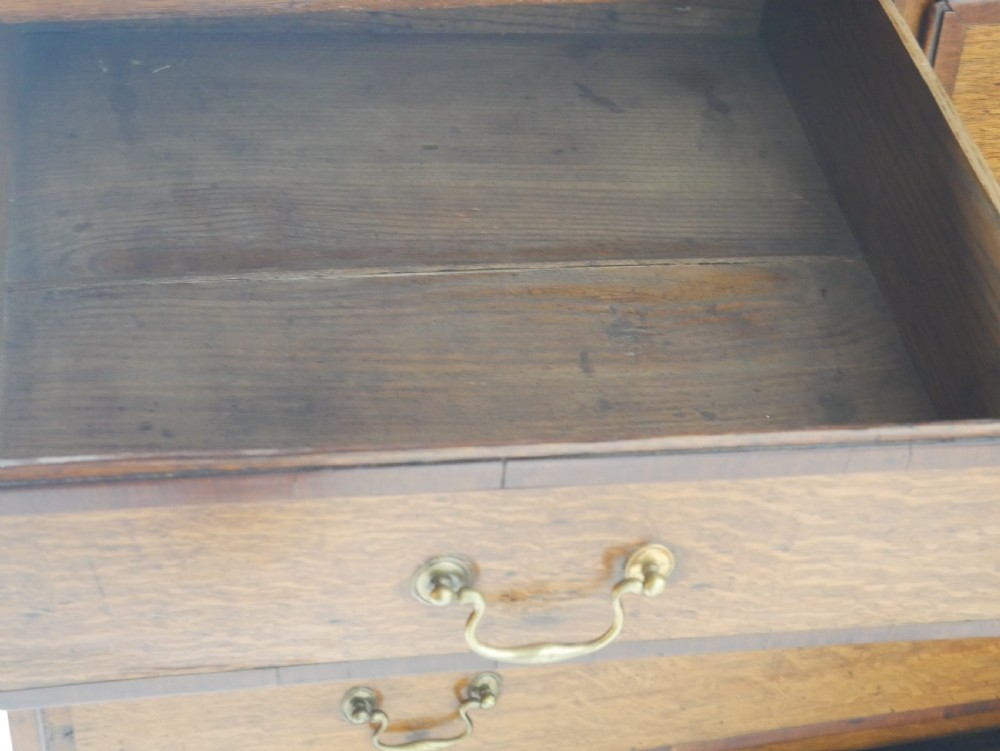 Georgian Oak Chest of Drawers View X