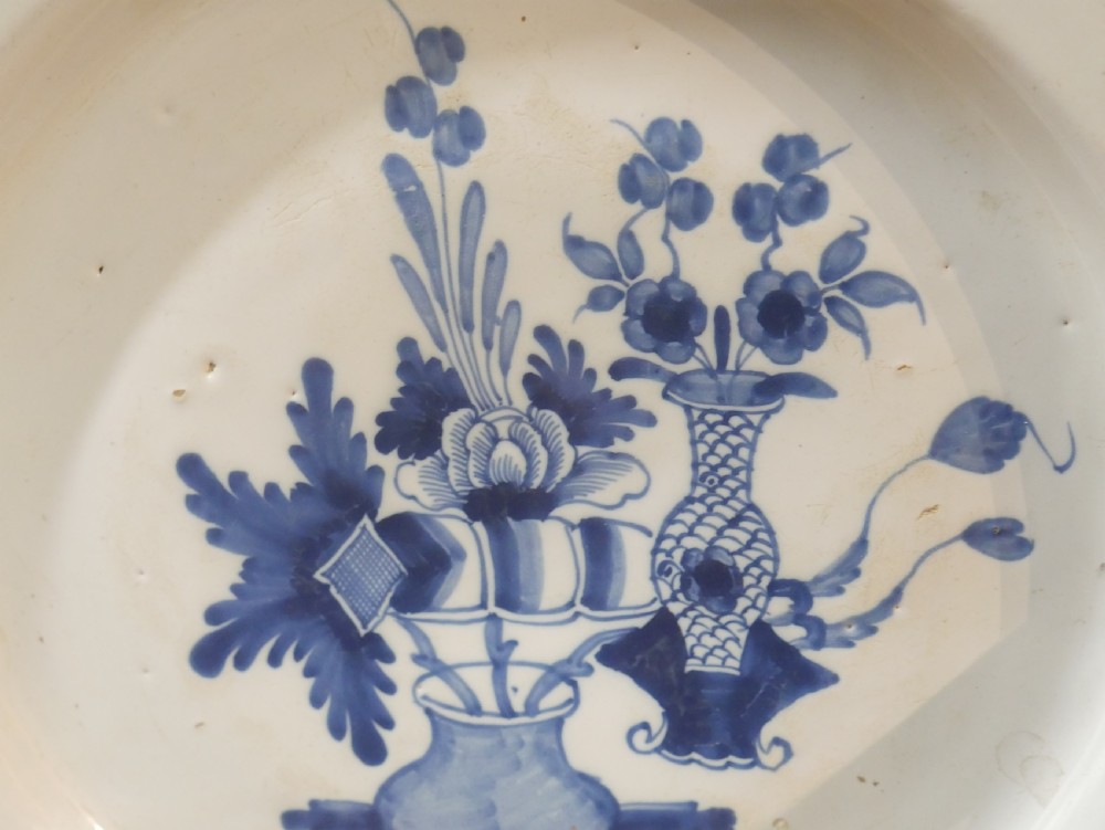18thC Delft Charger 37.cm Wide View II