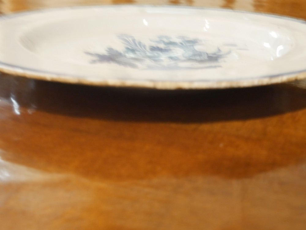 18thC Delft Charger 37.cm Wide View VII