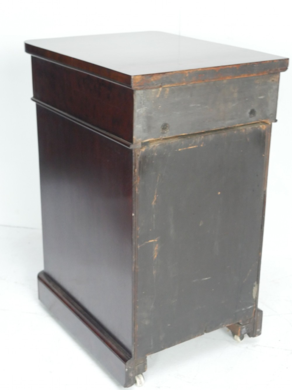  Pair Bedside Chest of Drawers Plum Pudding View VIII