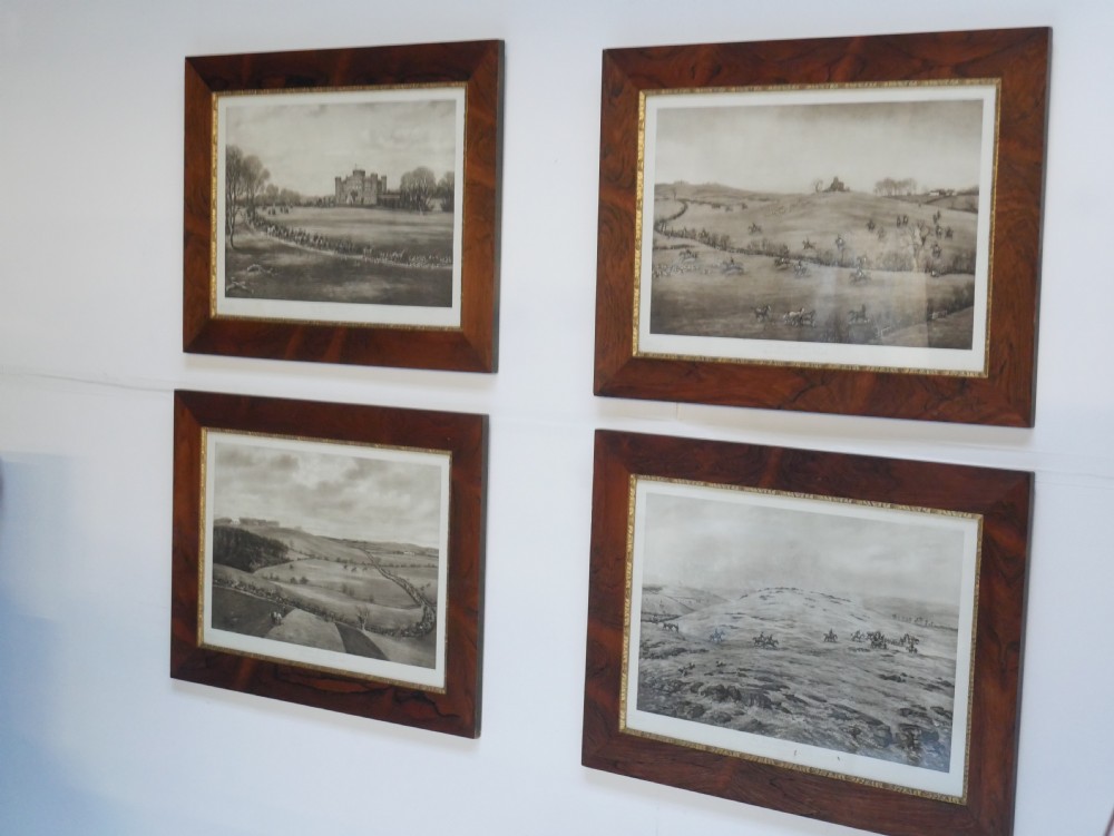 Set Four Hunting Prints View IV