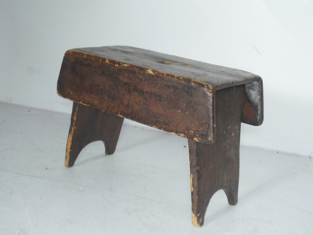 1800's Country Stool View II