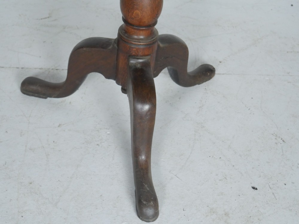 Large Georgian Oak Tilt Table  View III
