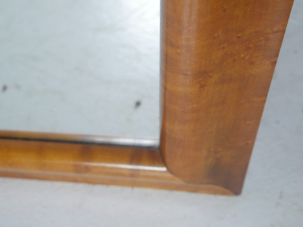 Small Birds Eye Maple Mirror View II
