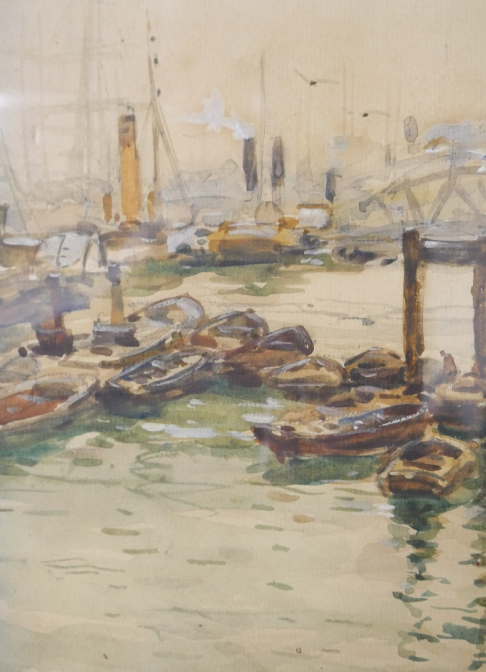 Painting John Atkinson Newcastle-Upon-Tyne View III