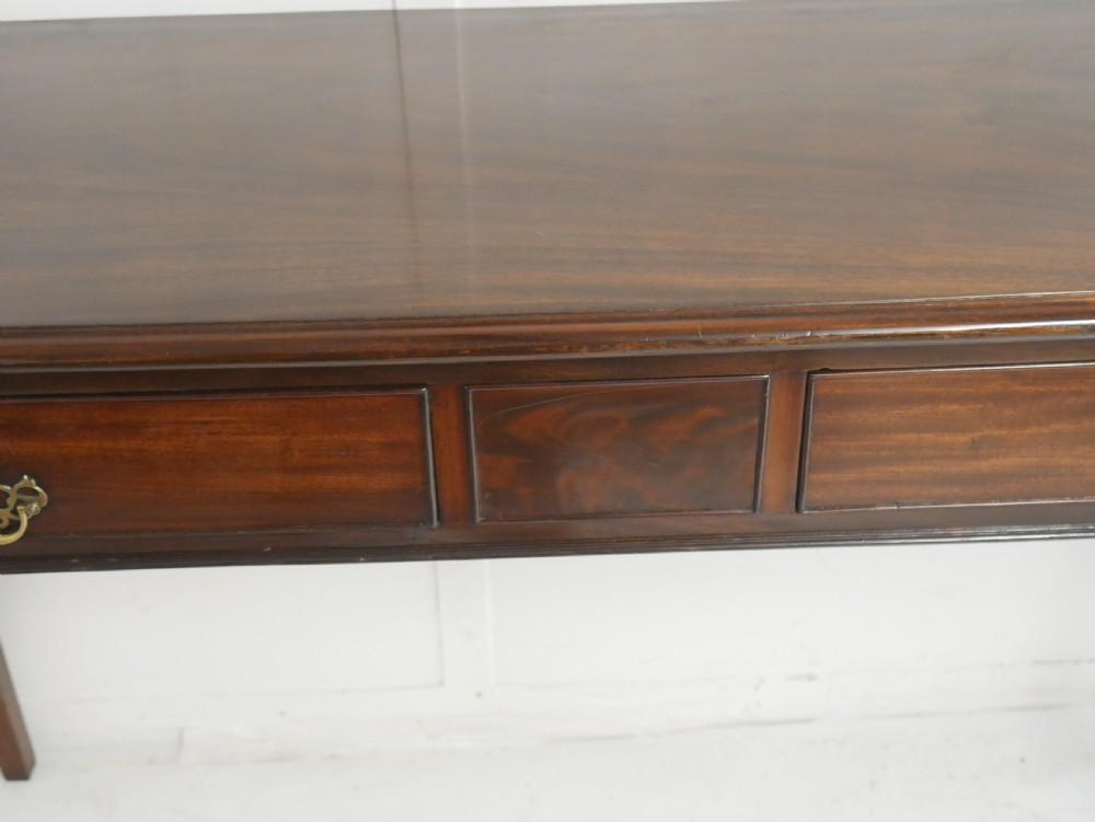 19th Century Mahogany Console Table View III