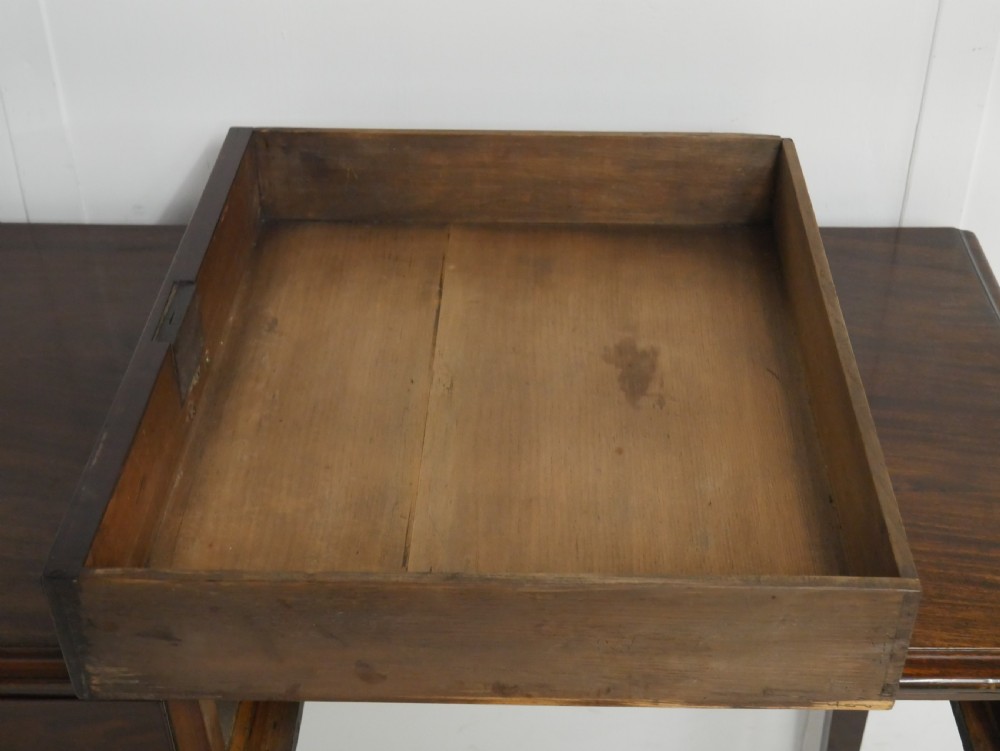 19th Century Mahogany Console Table View X