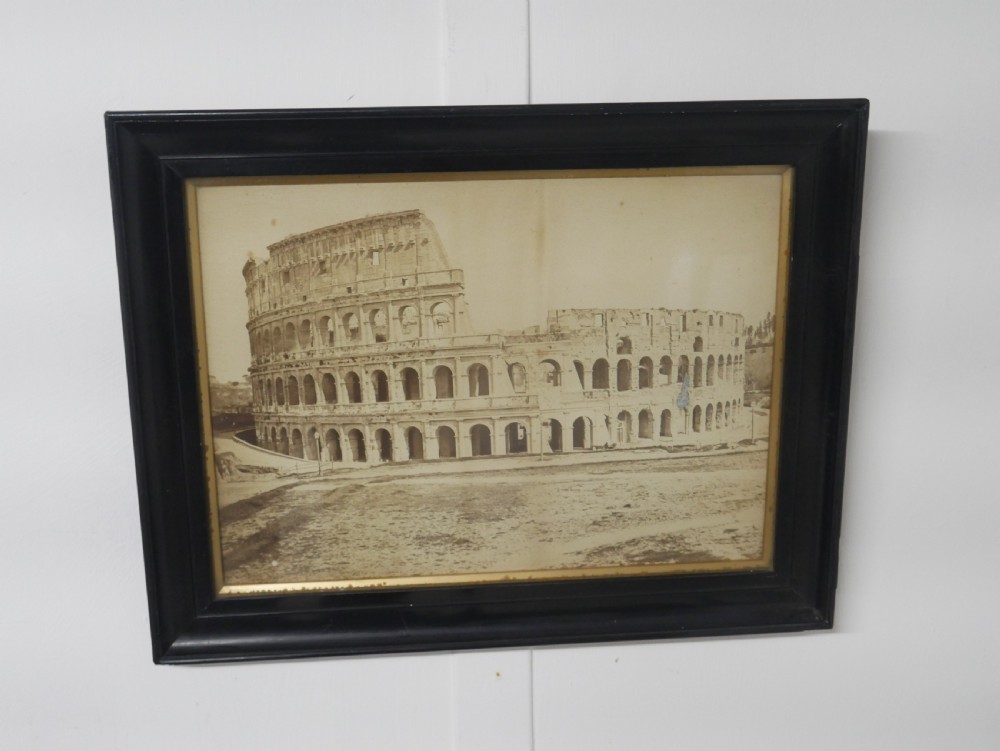 Pair Grand Tour Photographs Rome View III
