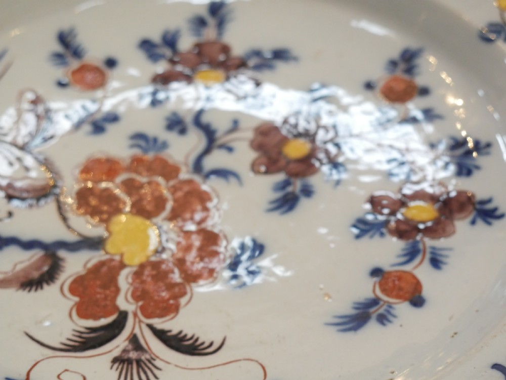Pair 18thC English Delft Chargers View VIII
