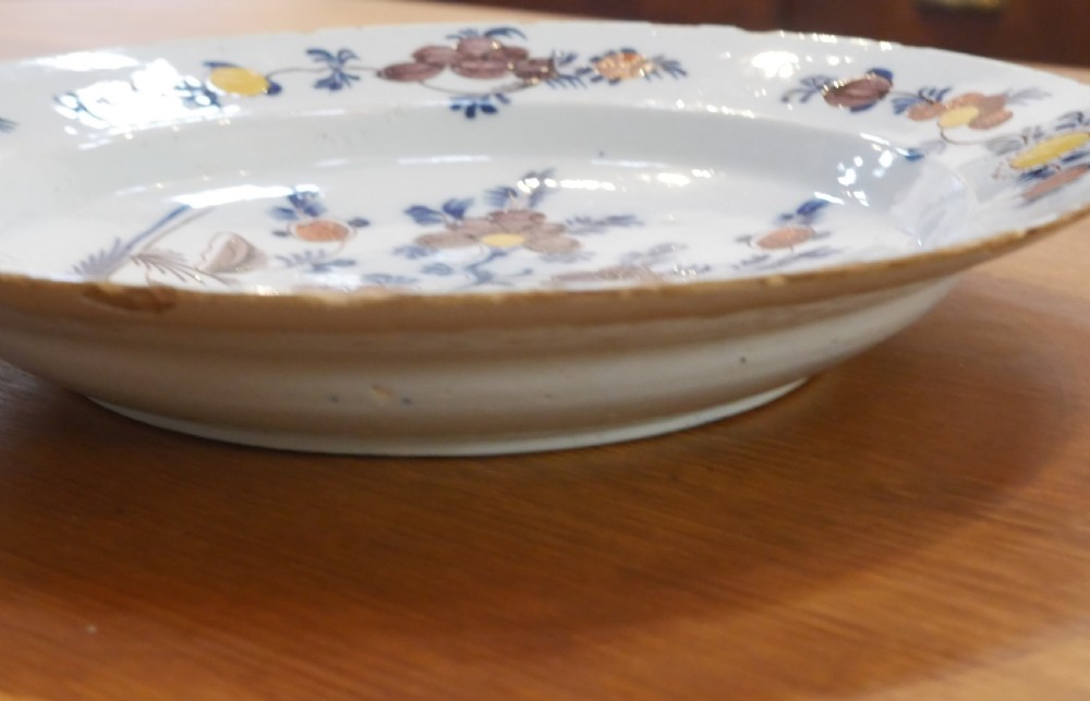 Pair 18thC English Delft Chargers View XI