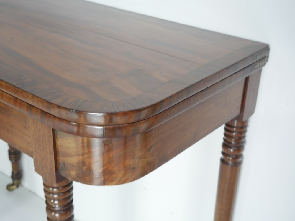 Pair Regency Card Tables View VII