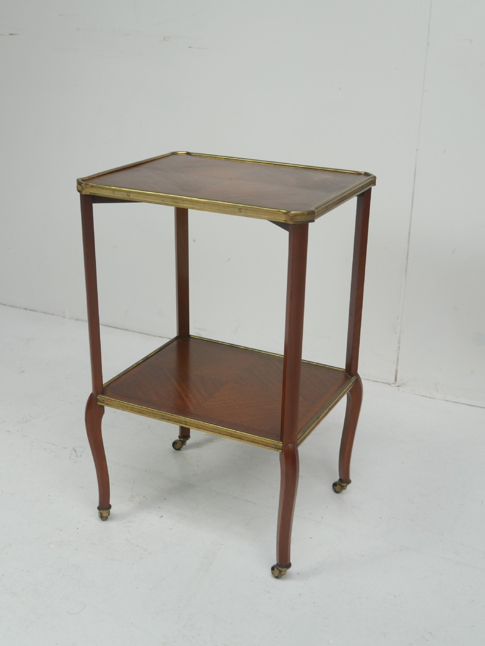 Neat Two Tier Side Table  36cm Wide