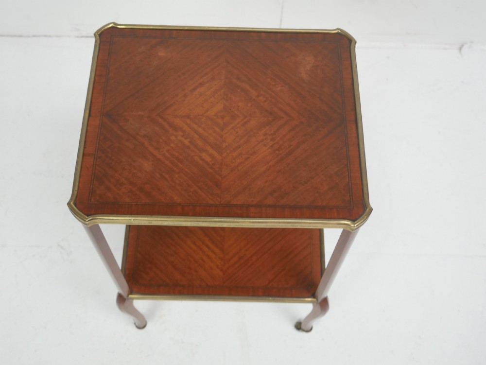 Neat Two Tier Side Table  36cm Wide View II