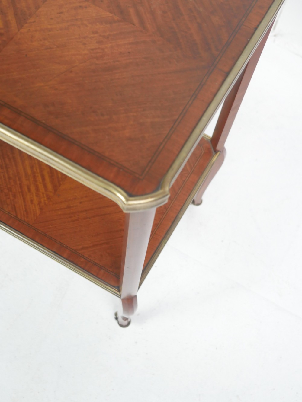 Neat Two Tier Side Table  36cm Wide View III