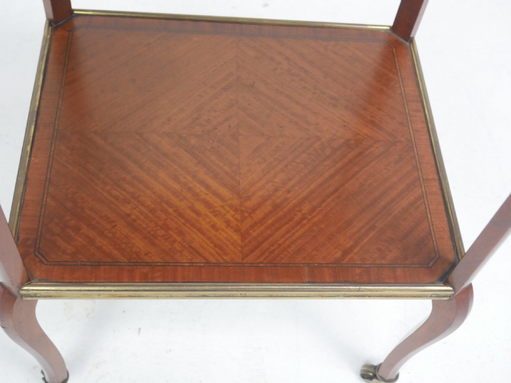 Neat Two Tier Side Table  36cm Wide View VI