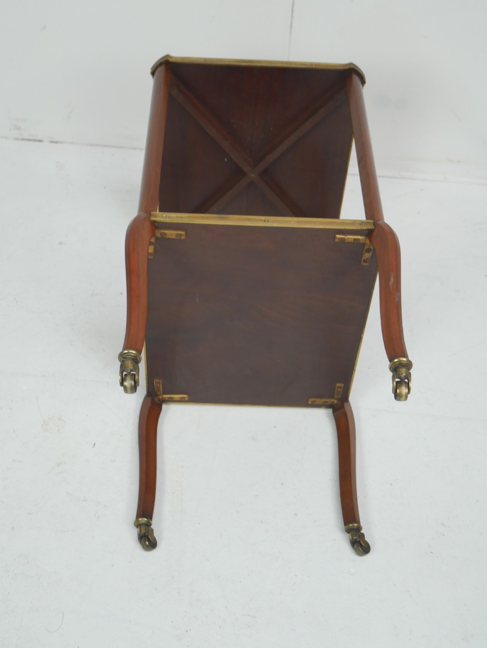 Neat Two Tier Side Table  36cm Wide View IX