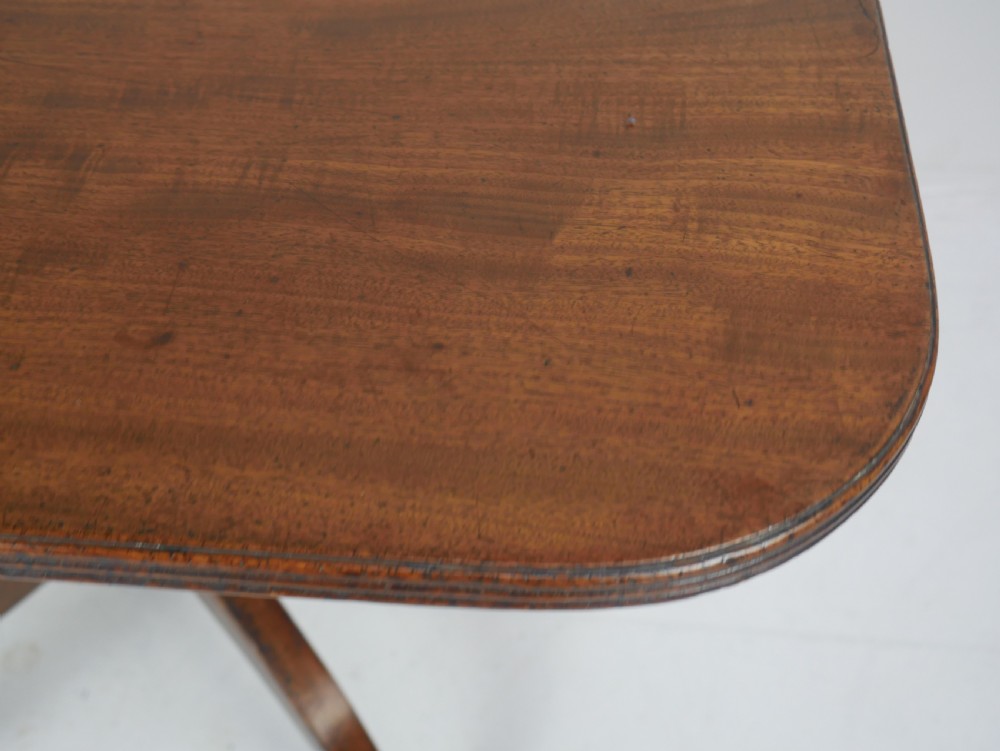 Georgian Mahogany Table 85cm Wide View VII