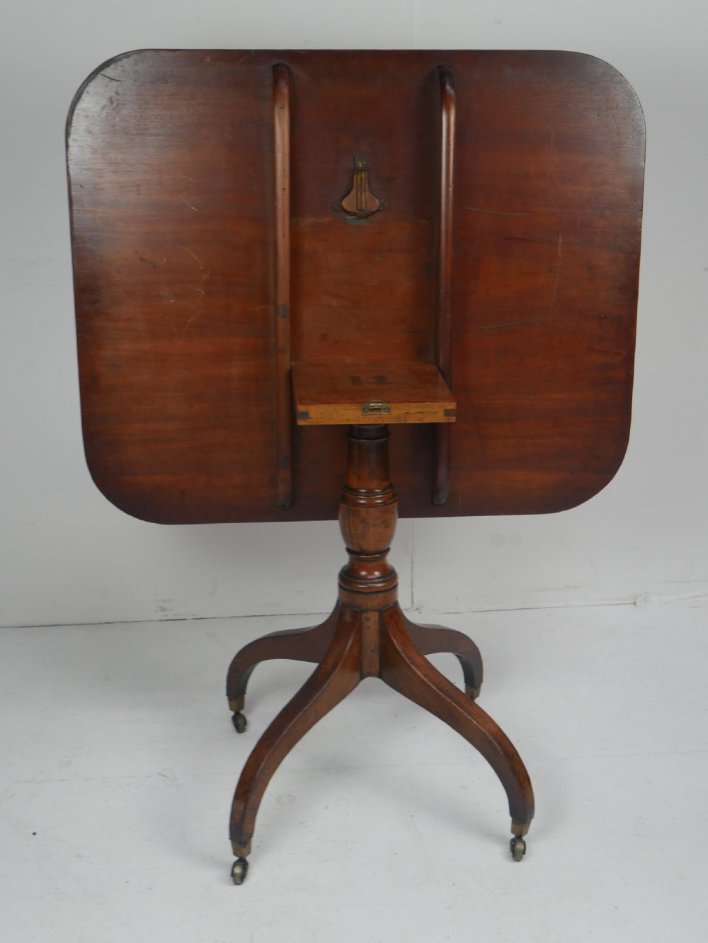 Georgian Mahogany Table 85cm Wide View IX