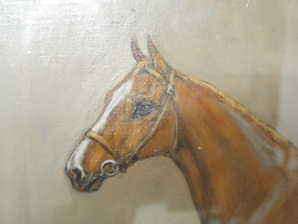Scottish Horse Painting Marion Harvey View II