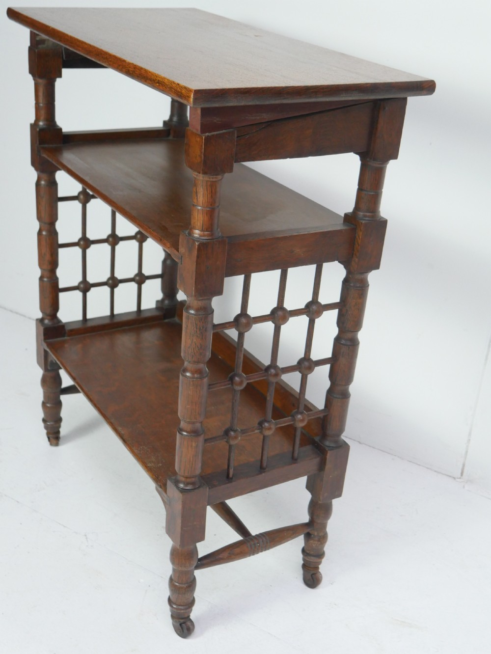 Oak Reading Book Table Liberty & Co View V