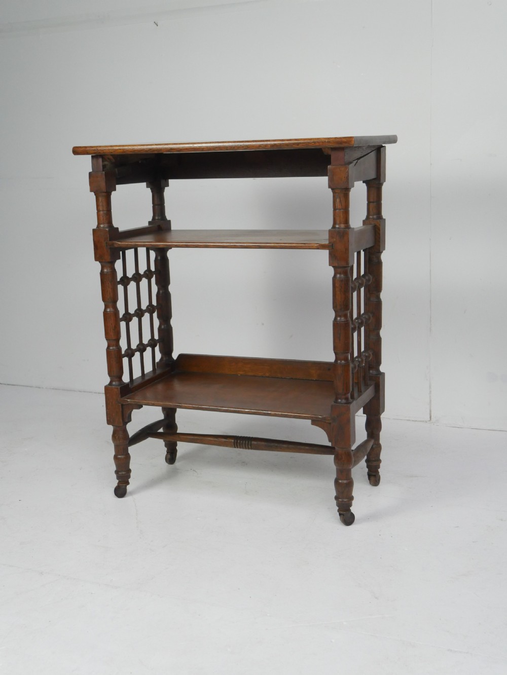 Oak Reading Book Table Liberty & Co View XIV