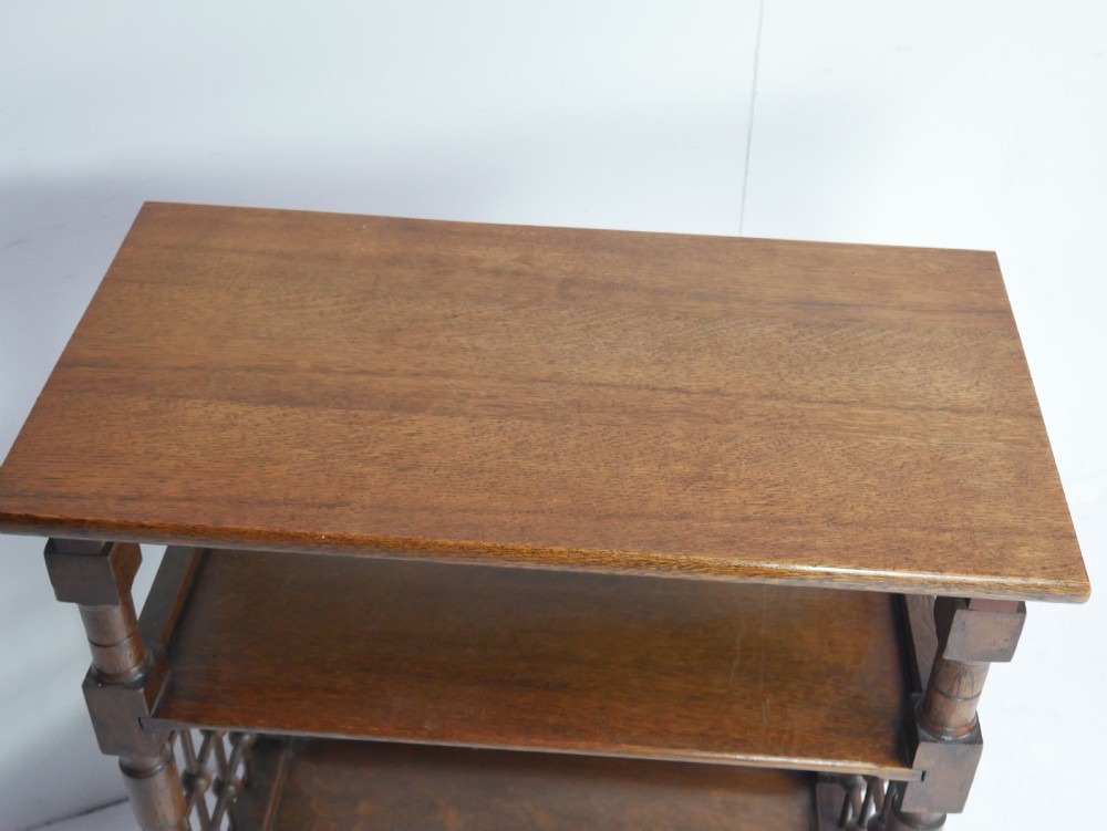 Oak Reading Book Table Liberty & Co View XV