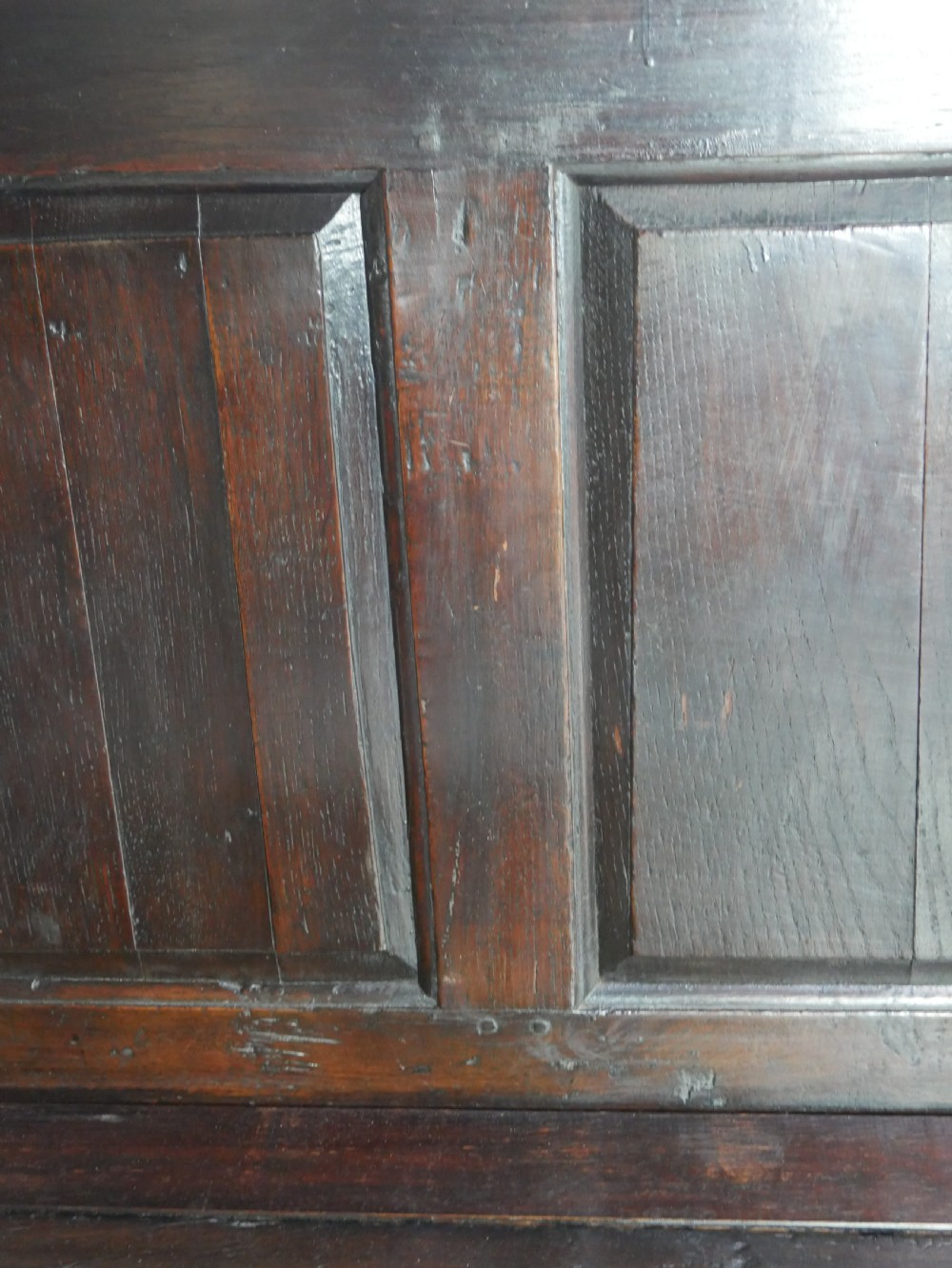 Large Oak Settle  View VII
