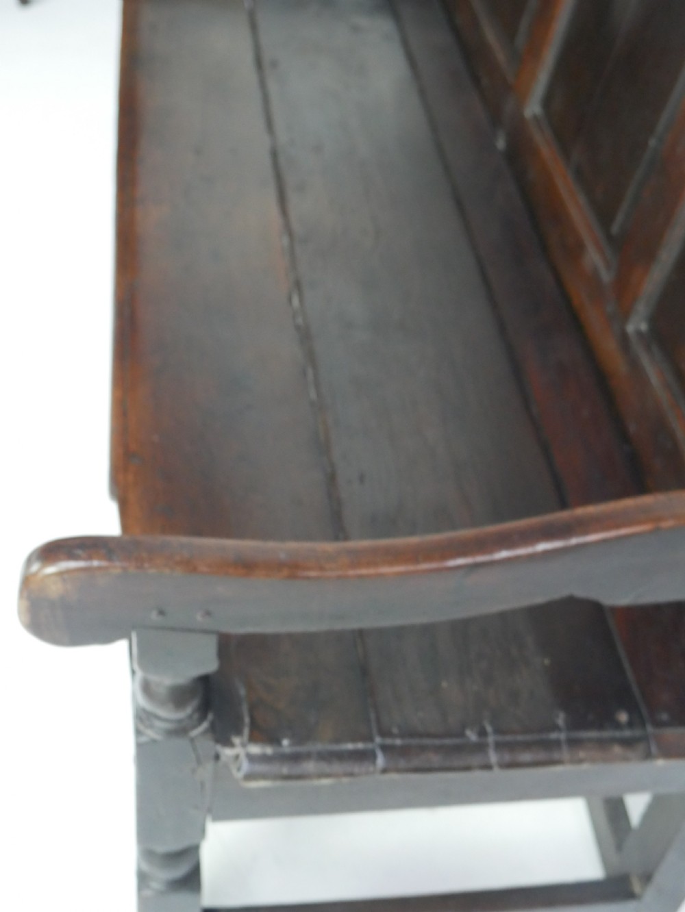 Large Oak Settle  View XI