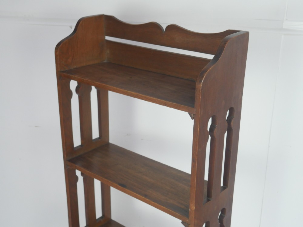 1920s Oak Book Shelves View II