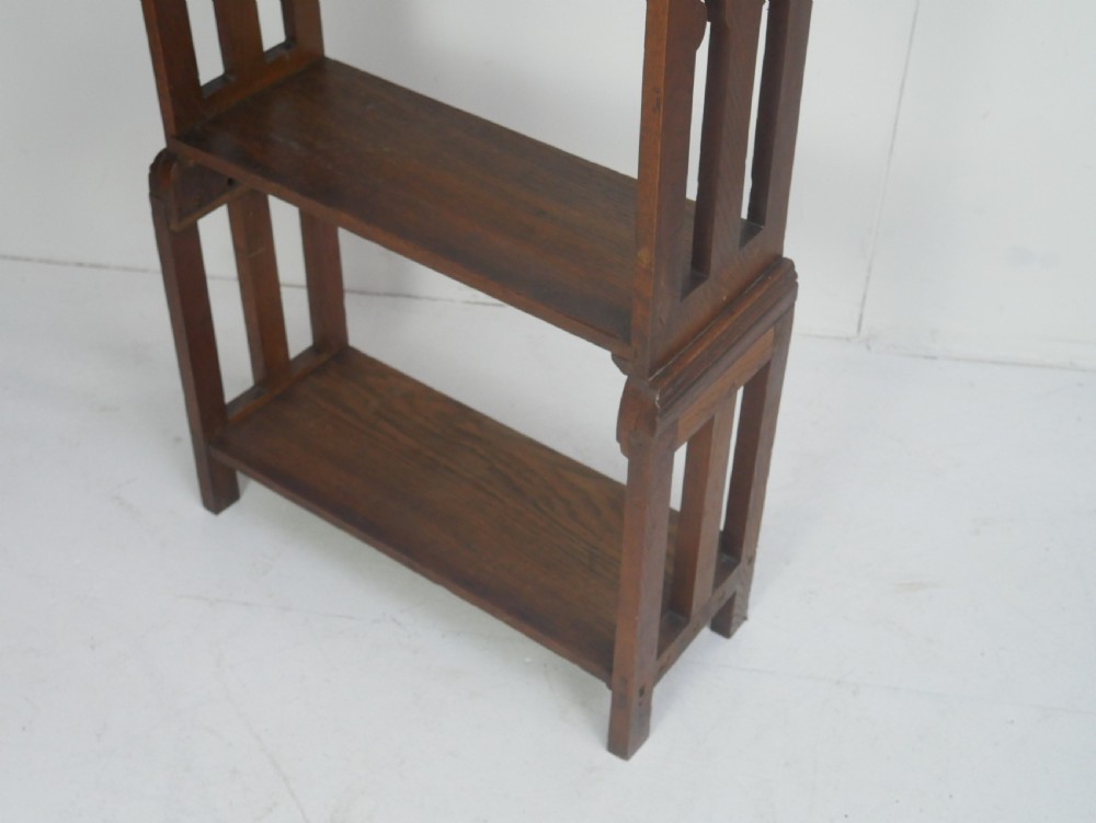 1920s Oak Book Shelves View V