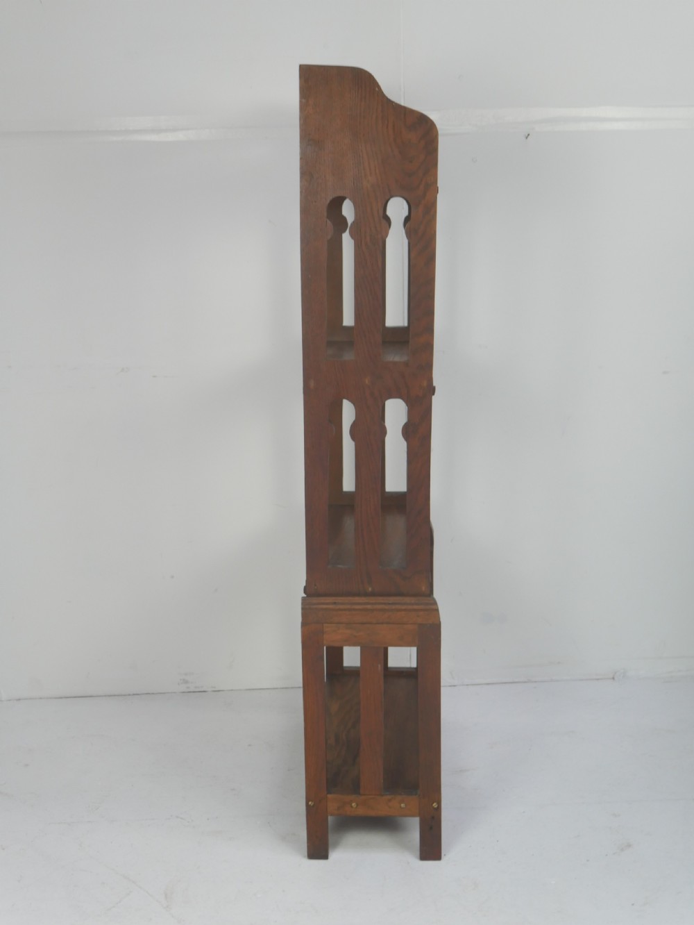 1920s Oak Book Shelves View X