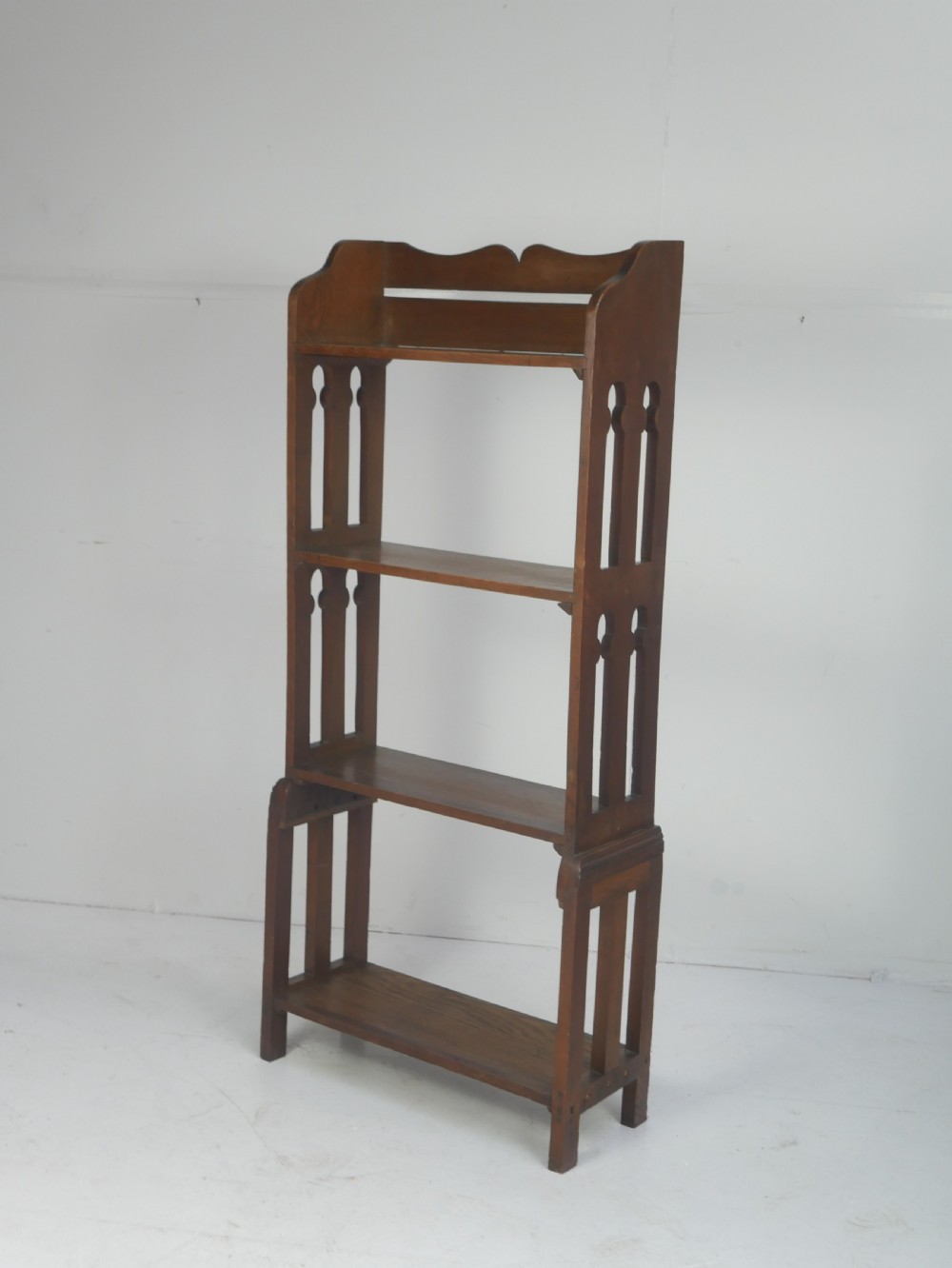 1920s Oak Book Shelves View XIV