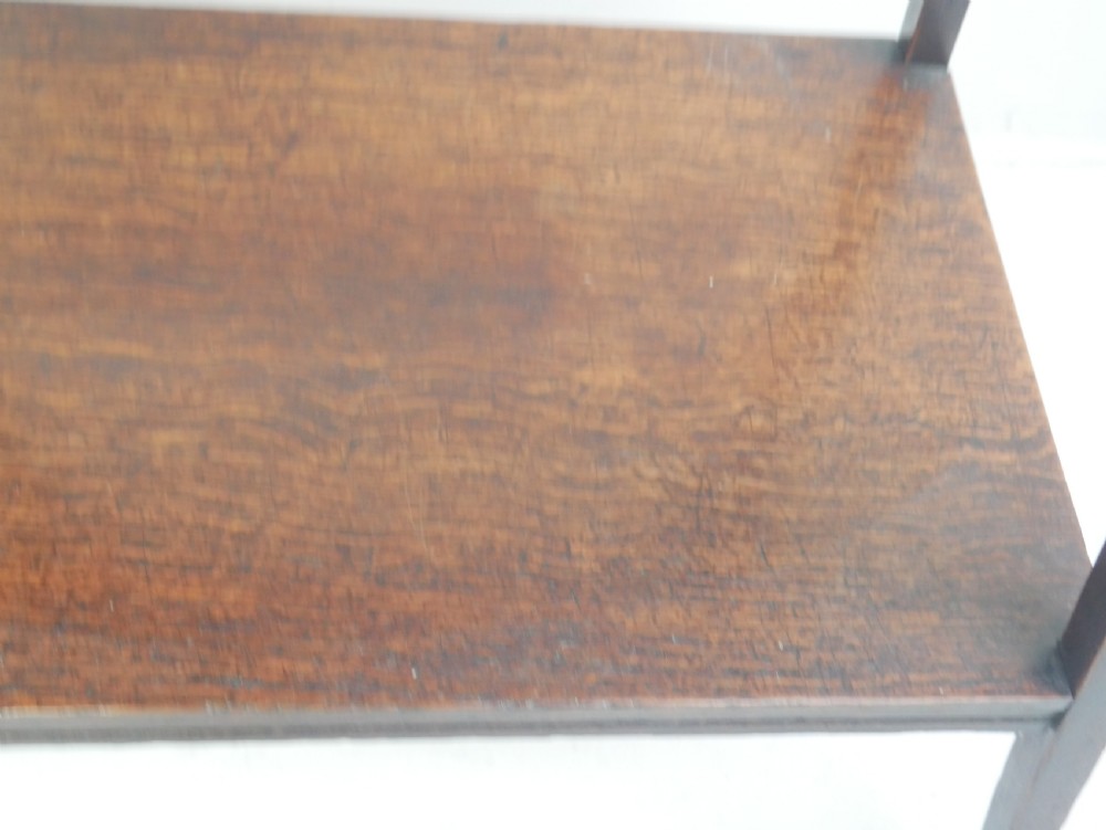 Quality Oak Lamp Table View VIII