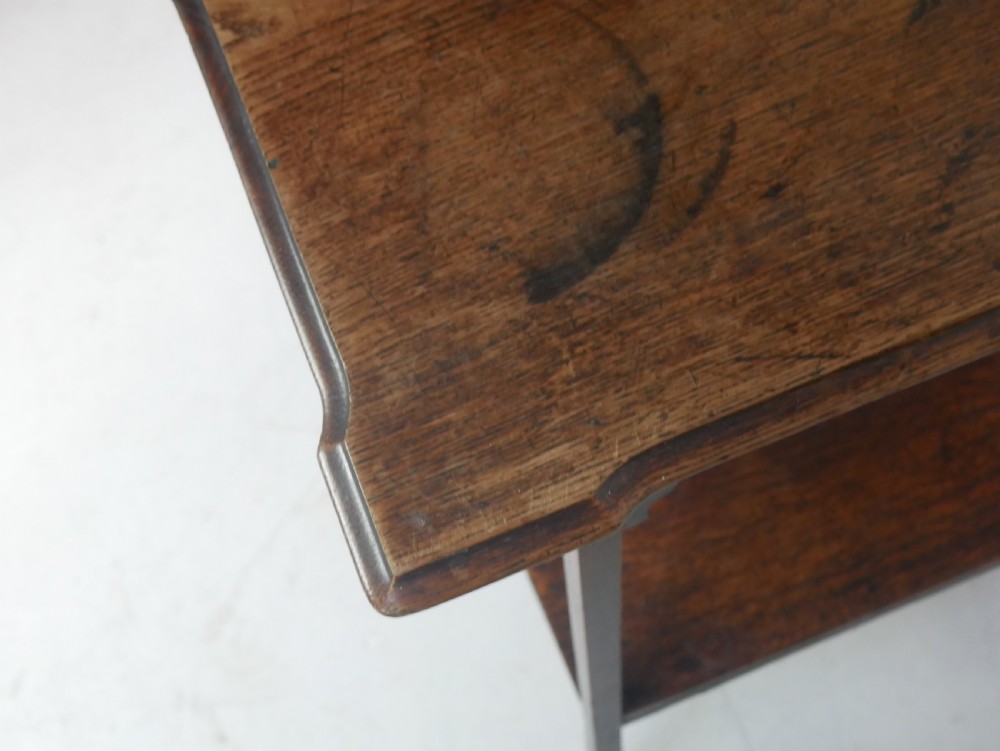 Quality Oak Lamp Table View X