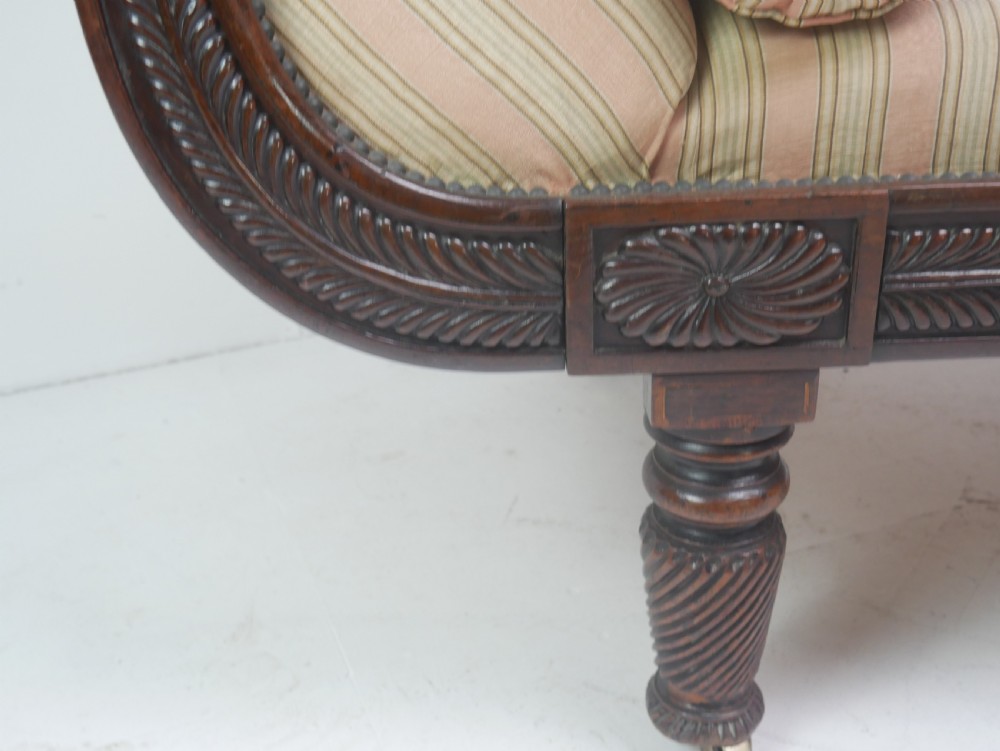 Large Irish Regency Sofa View VII