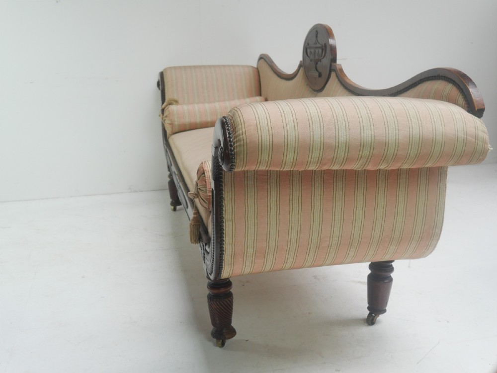 Large Irish Regency Sofa View IX