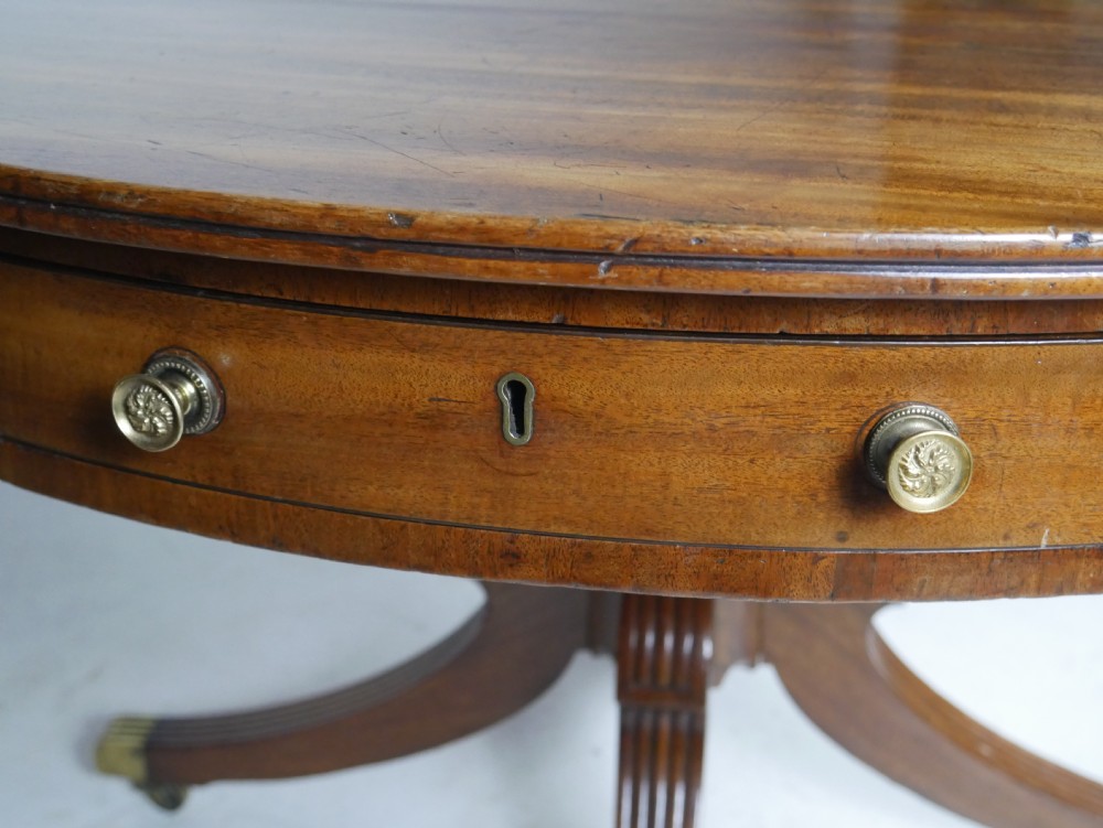 Regency Period Drum Table View X
