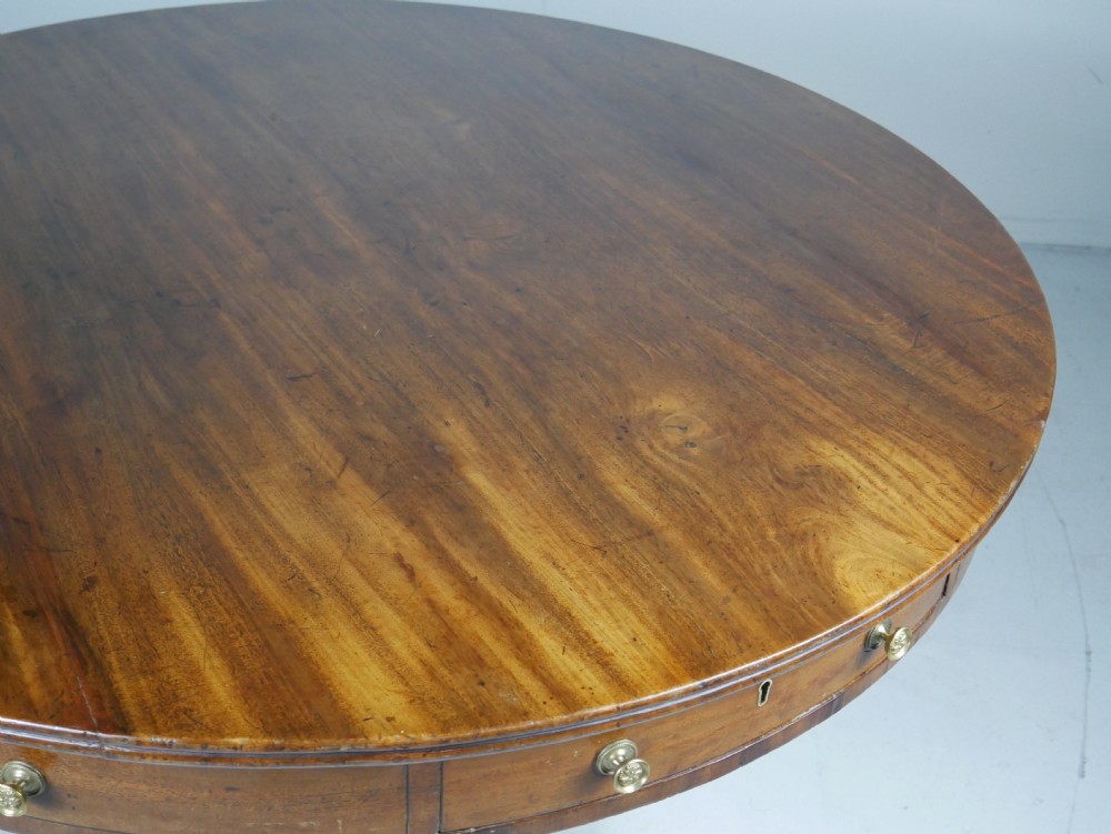 Regency Period Drum Table View XII