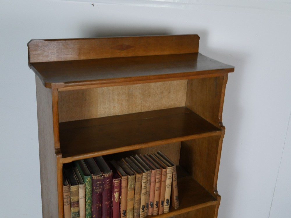 Oak Waterfall Bookcase View III